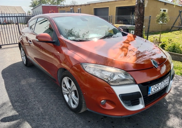 Renault Megane cena 13500 przebieg: 291070, rok produkcji 2009 z Grudziądz małe 11